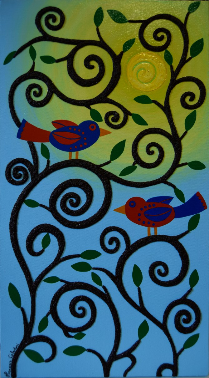 Francesca Colantoni: "Una giornata in campagna", Roma 2016.